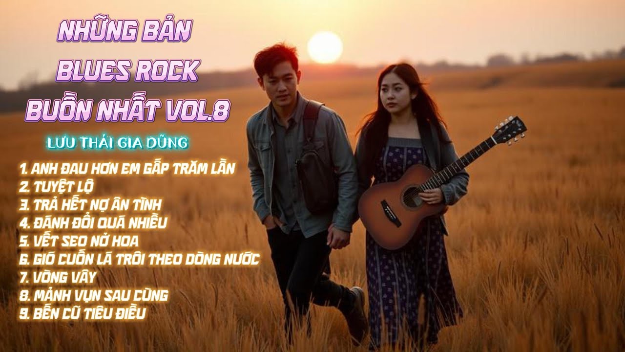 NHỮNG BẢN BLUES ROCK BUỒN NHẤT VOL.8 | LƯU THÁI GIA DŨNG MUSIC