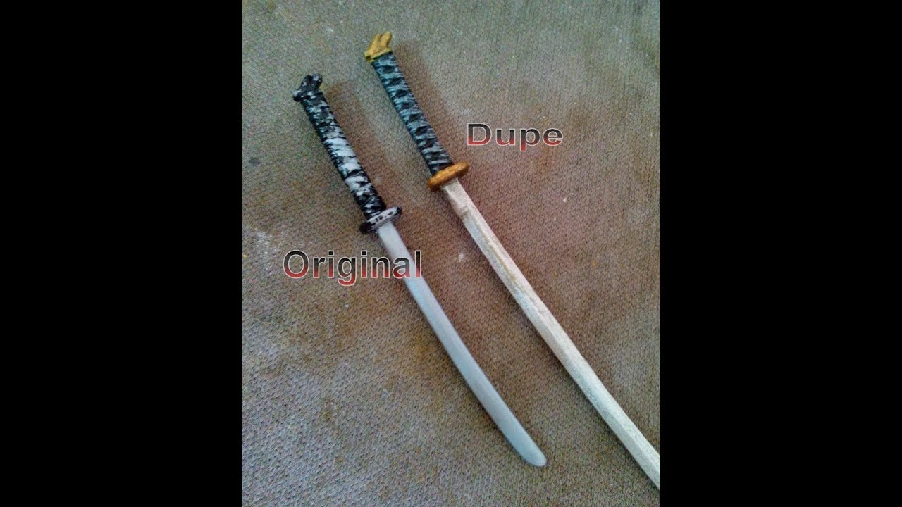 Mold and Cast  - Cheap way to dupe Action figure weapons, miniatures, accessories.