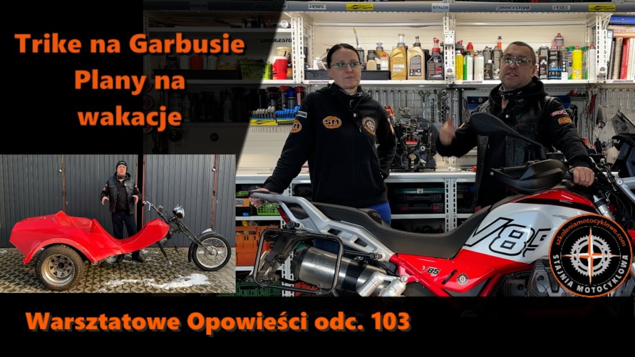 Trike na Garbusie aktualizacja, plany na wakacje - decyzja zapadła.