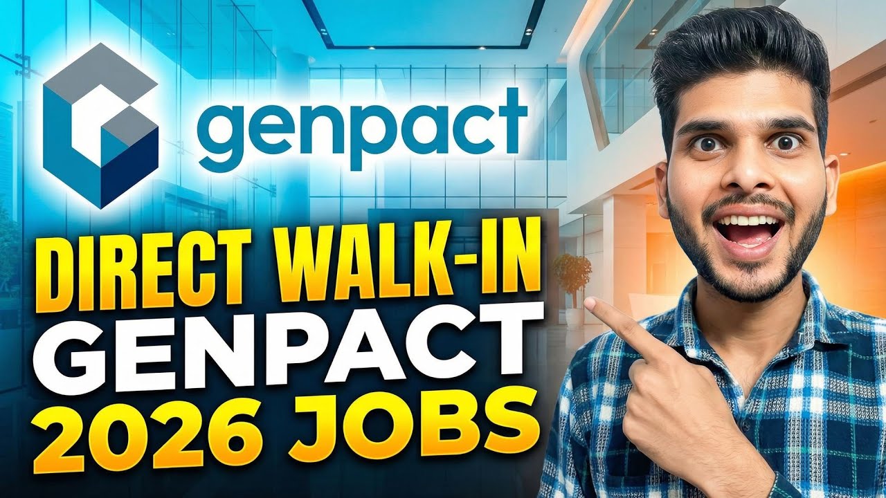 Genpact Recruitment 2026: Direct Walk-in Interview Details