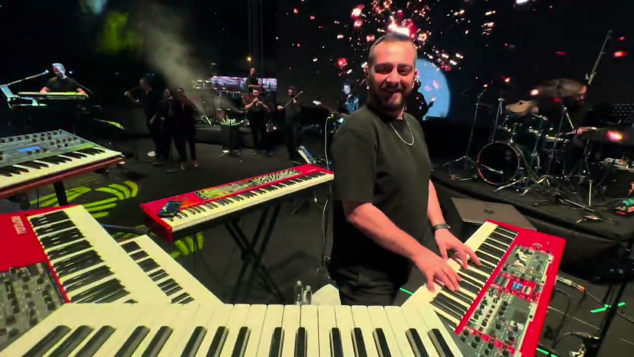 Miraç Çelenk - Ya Tutarsa - Gülşen Live Hava Gazı Festivali İzmir 2024 Keyboard Cam
