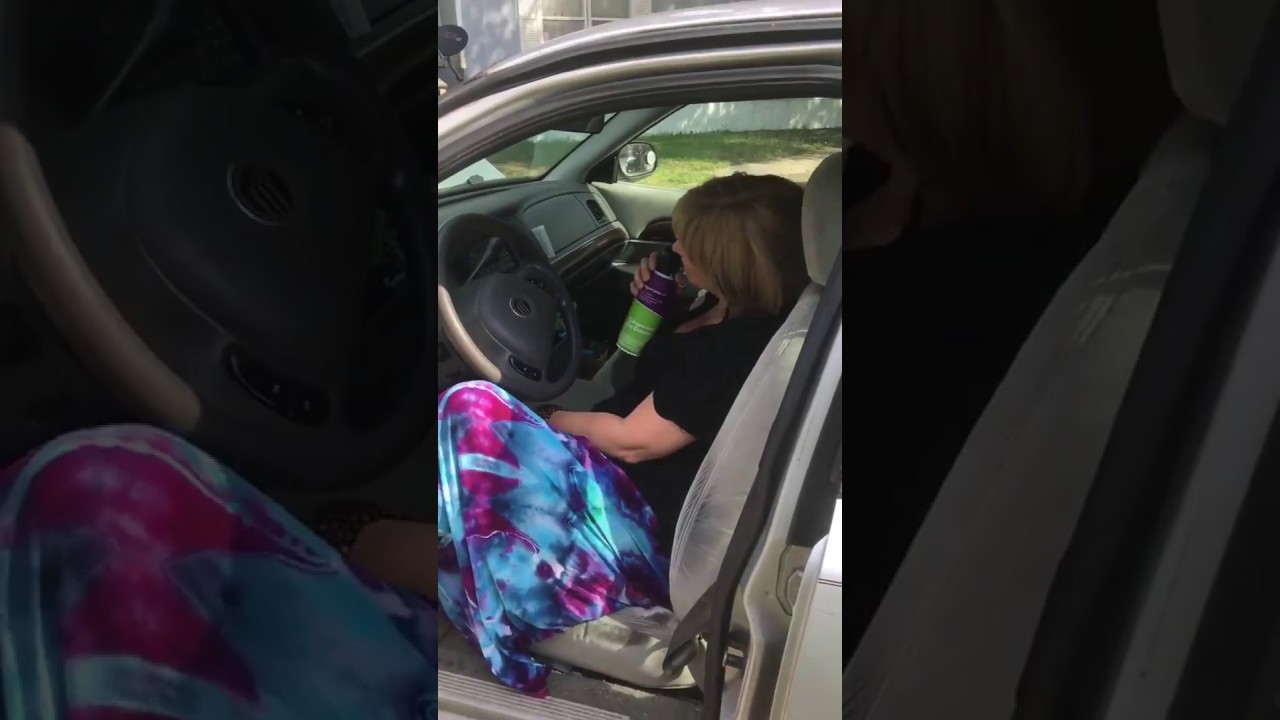Woman Crashes Car then Uses Inhalant Gas ( WIPITS )
