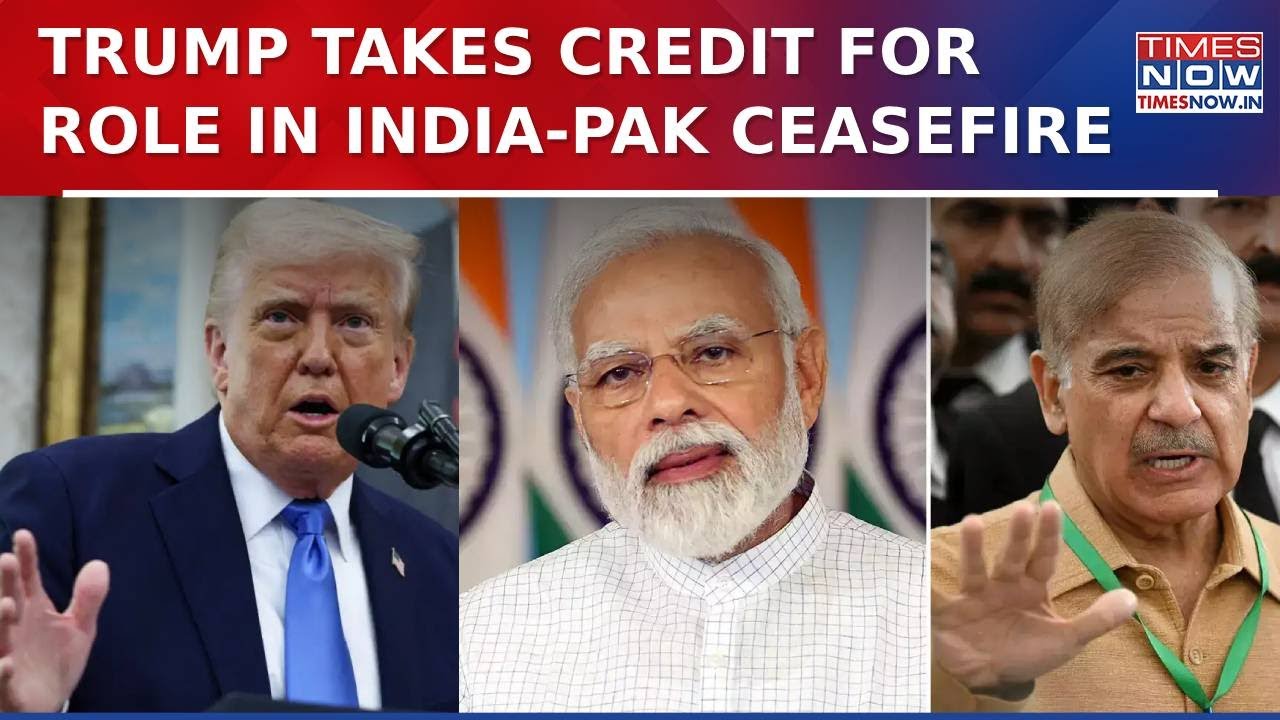 Trump Claims Role In India-Pakistan Ceasefire; India Denies U.S. Involvement In Peace Efforts