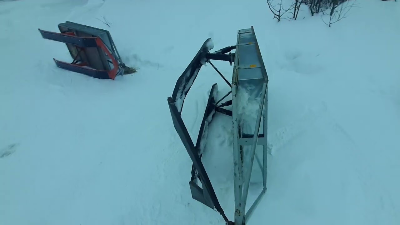 Сани для снегохода