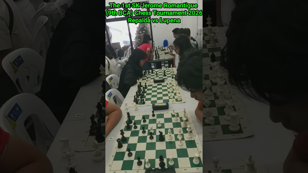 The 1st SK Jerome Romantigue (9th Binan Chess Association) Tournament