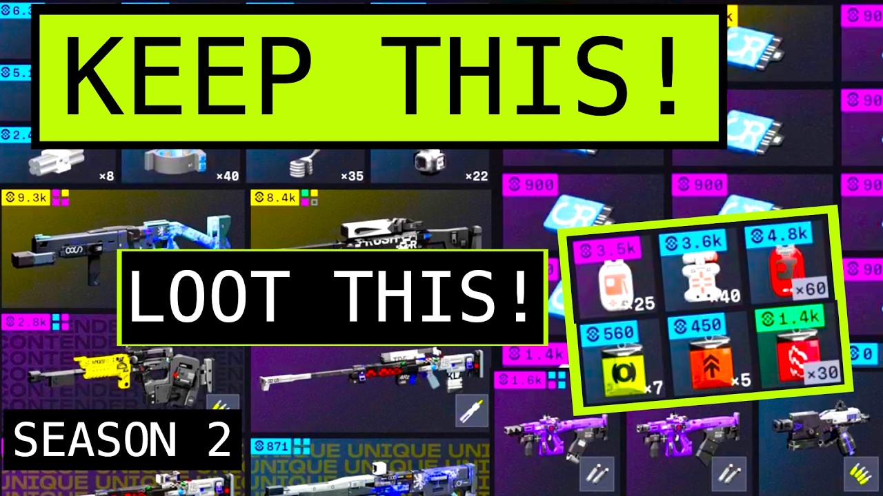 Here's EXACTLY What to LOOT in Marathon Season 2!