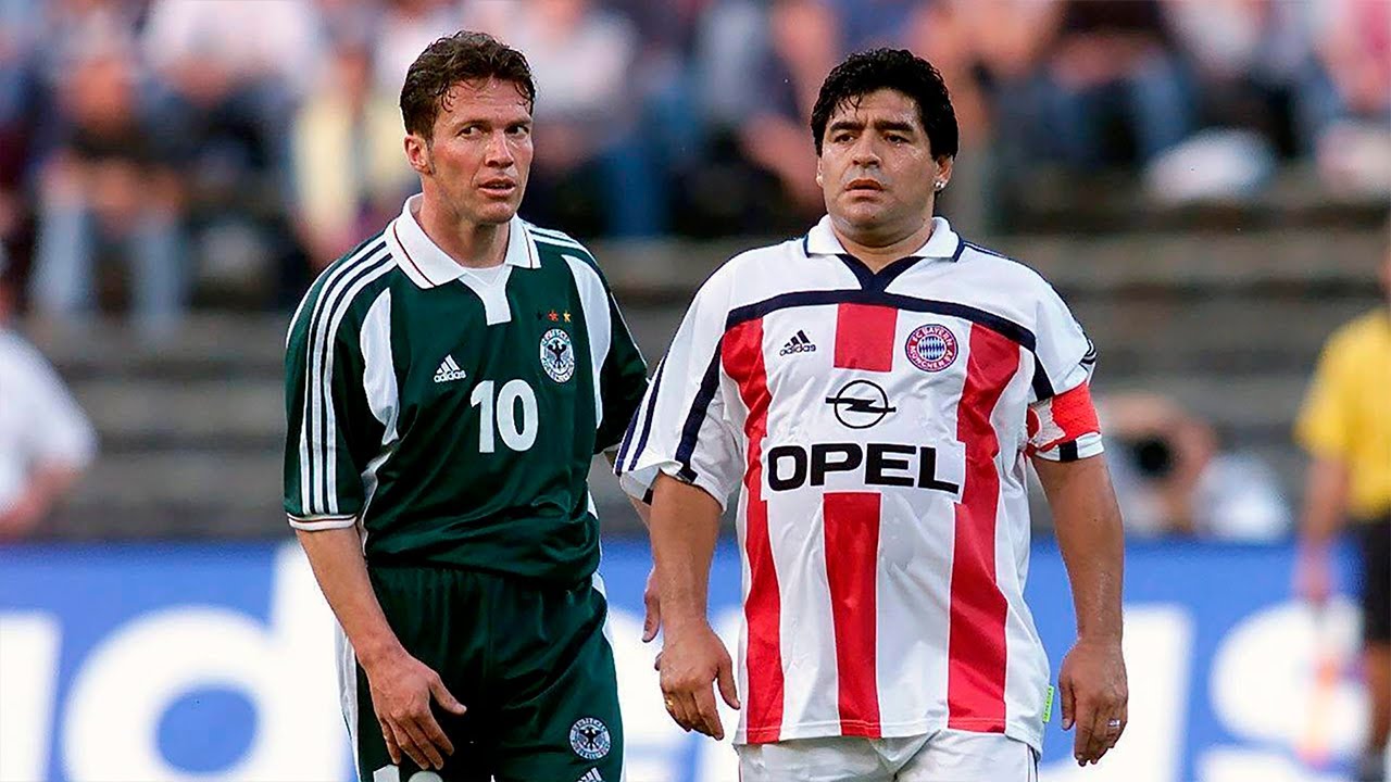 El día que Maradona fue homenajeado por Bayern Munich (2000)