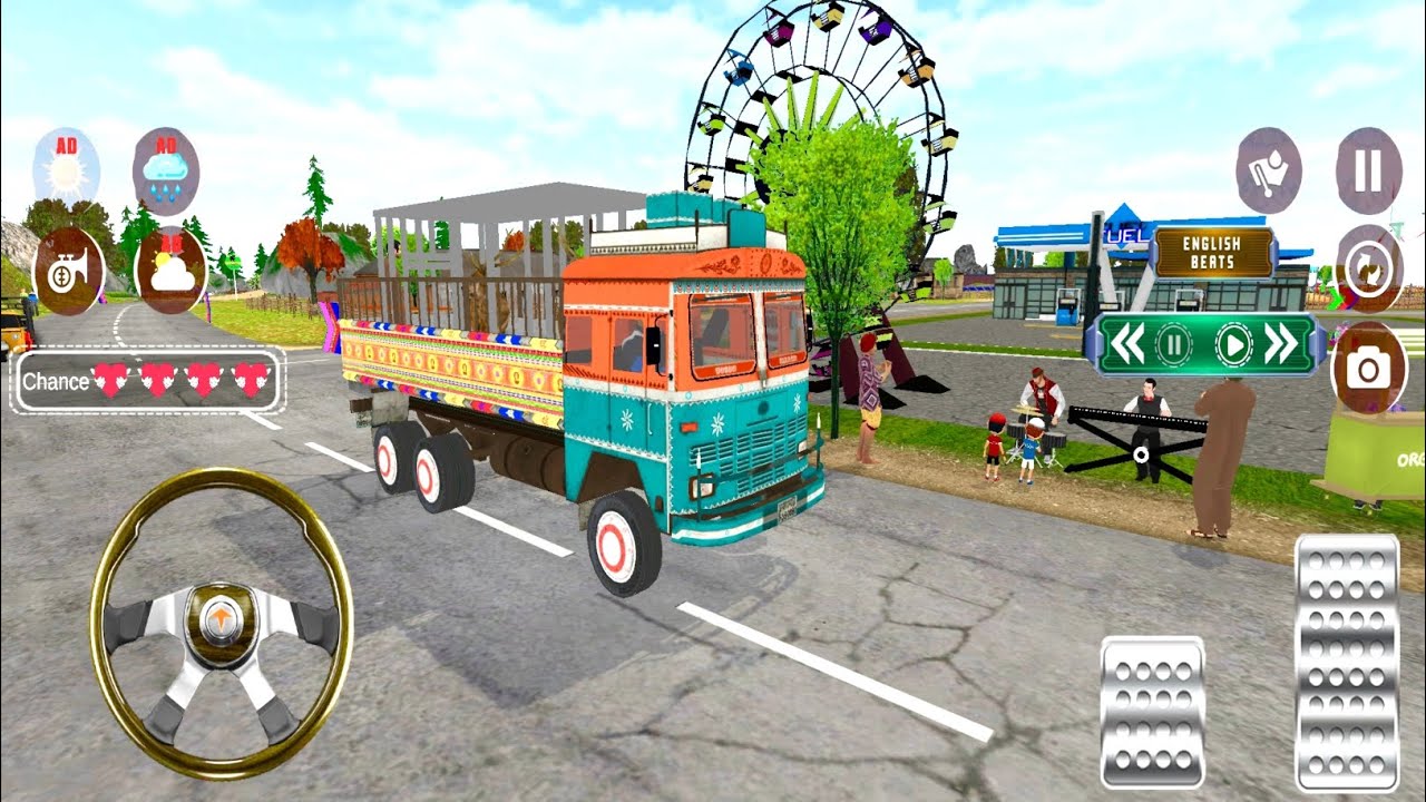 Wild Animals Transport Involving Truck Driving 3d Gameplay - Animals Rescue Games - Andriod Gameplay