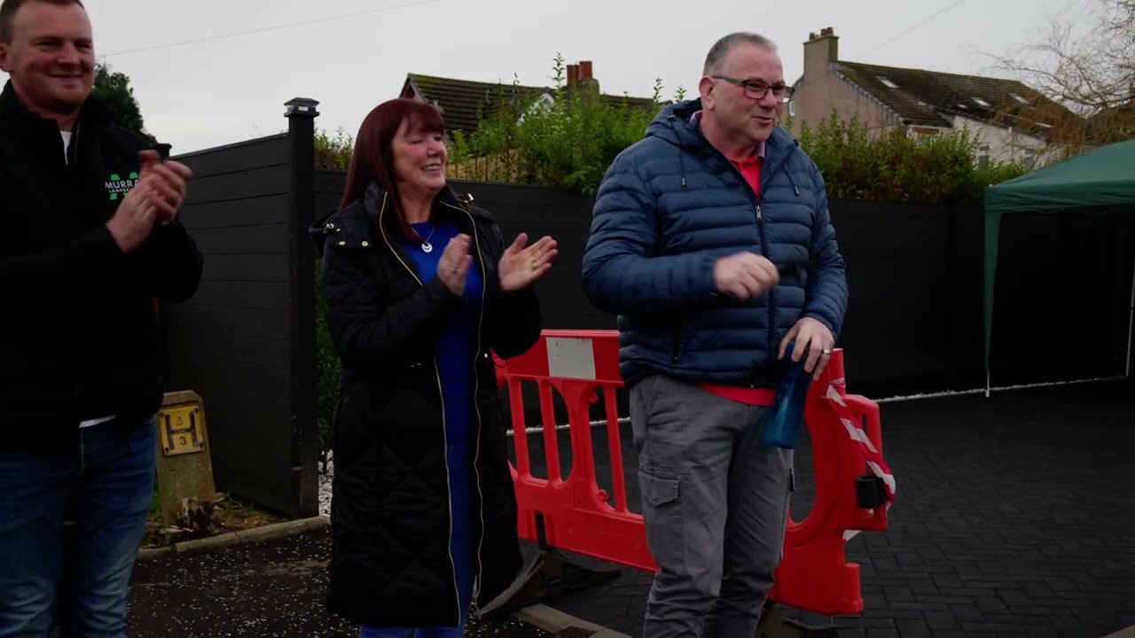 Band of Builders Charity Project | Supporting Injured Roofer in Bellshill | Murray Landscapes