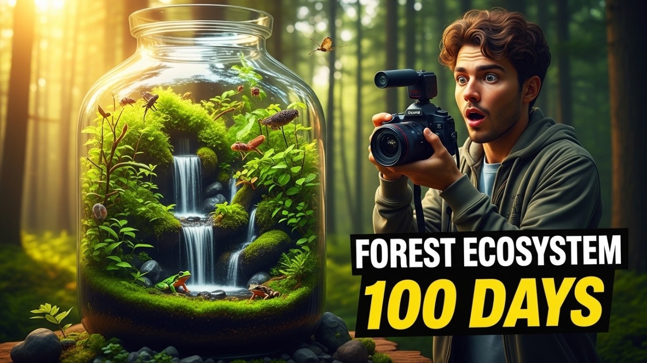 Simulating a Forest Ecosystem for 100 Days