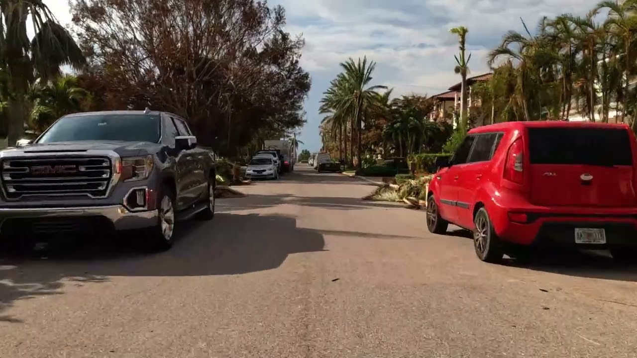 Driving Around Sarasota After Hurricane Milton