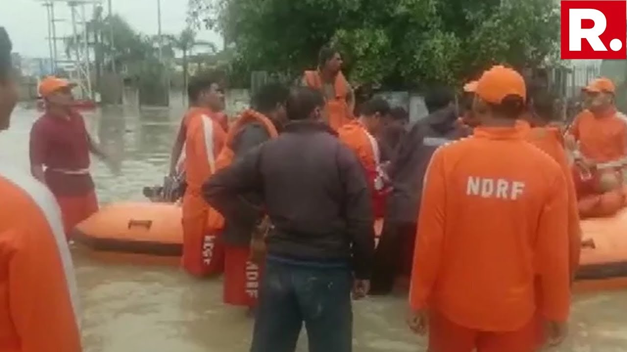 Floods Hit Vadodara: Army, NDRF Assist In Rescue Operations