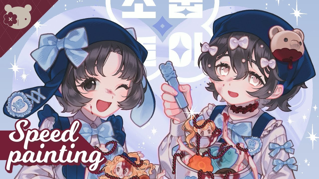 🧸어릴 때 가지고 놀았던 소꿉놀이💗[Speed painting 스피드페인팅/Clip Studio]