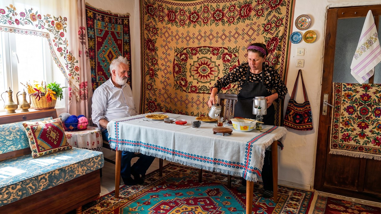 How do people live in mountain villages? A self-sufficient married couple far from civilization