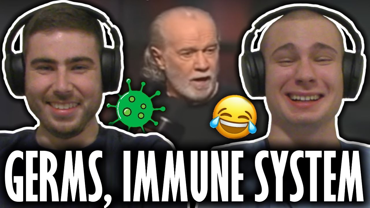 George Carlin - Germs, Immune System REACTION!!😂😂