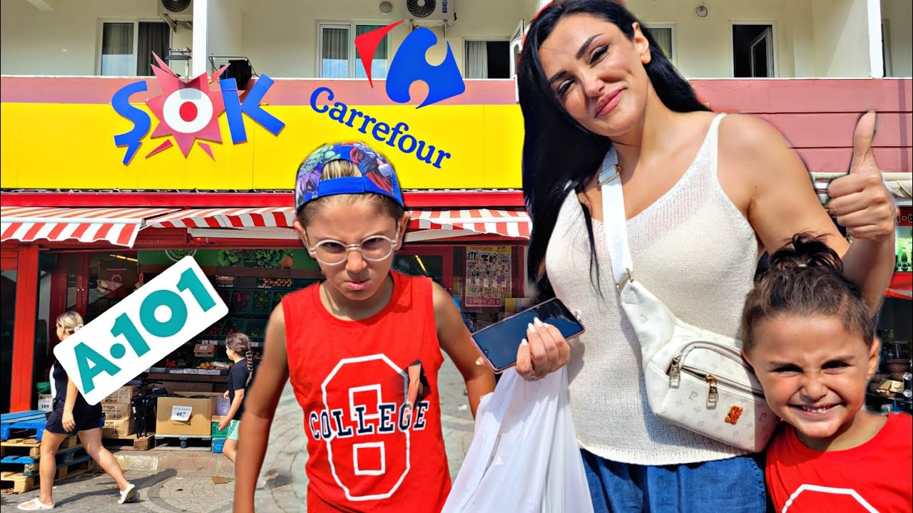 EFE VE EMİR İLE OKUL ALIŞVERİŞİ VLOG !! KIRTASİYE ALIŞVERİŞİ