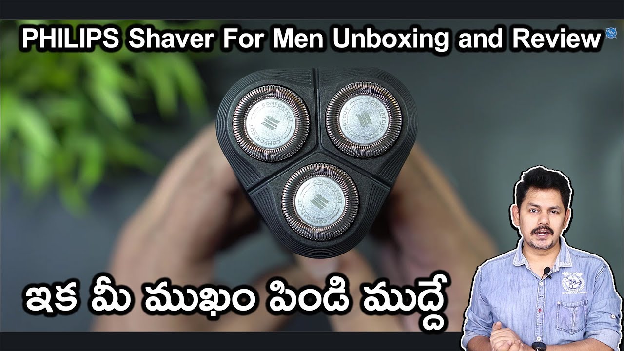 Philips S1030/04 Shaver For Men Unboxing and Review in telugu
