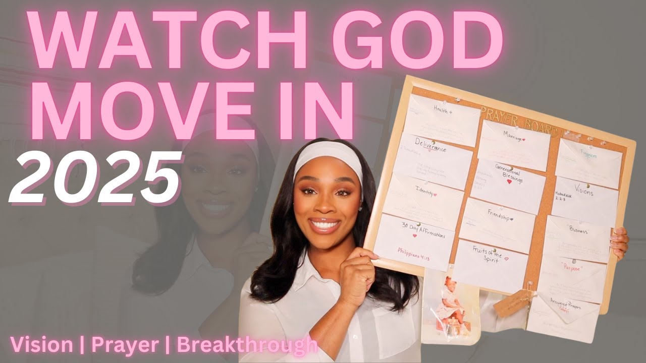 How to Create a Prayer Board for 2025 | Align Your Goals with God