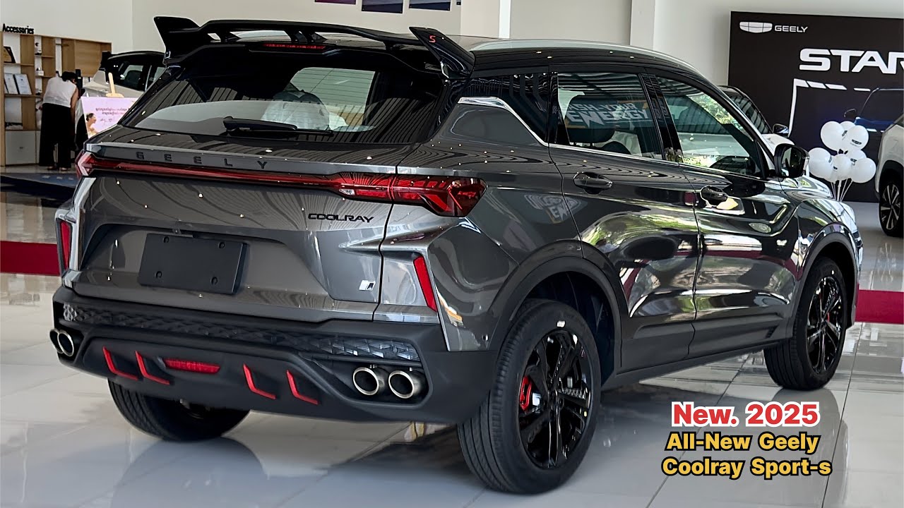 New 2025! New Premium Geely Coolray Sport-S : Super Comfort Luxury Interior and Exterior