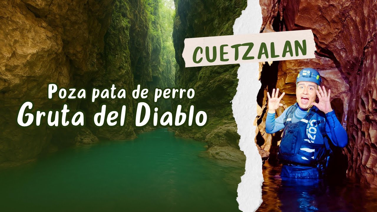 El PARAÍSO OCULTO de Puebla  Cuetzalan: Garganta del Diablo + Cañón del Duende
