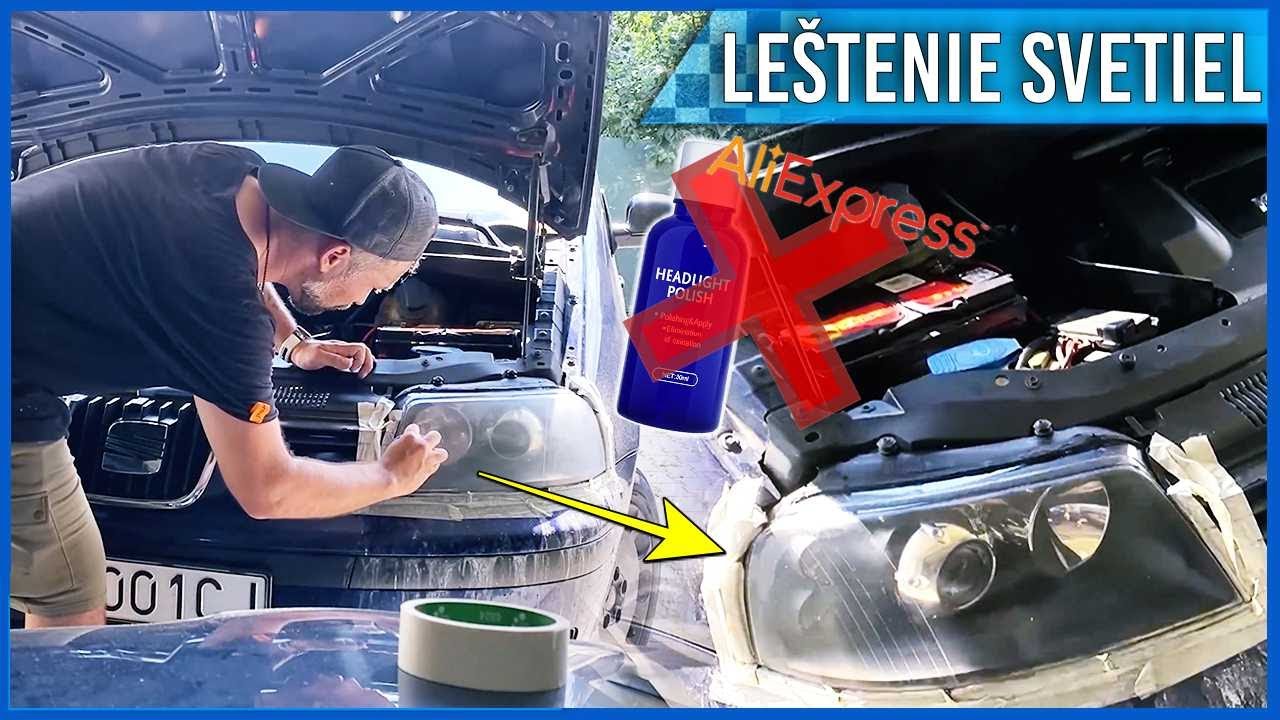 🚙 Leštenie svetiel bez aliexpressu / Seat Alhambra / Overland / Tuning
