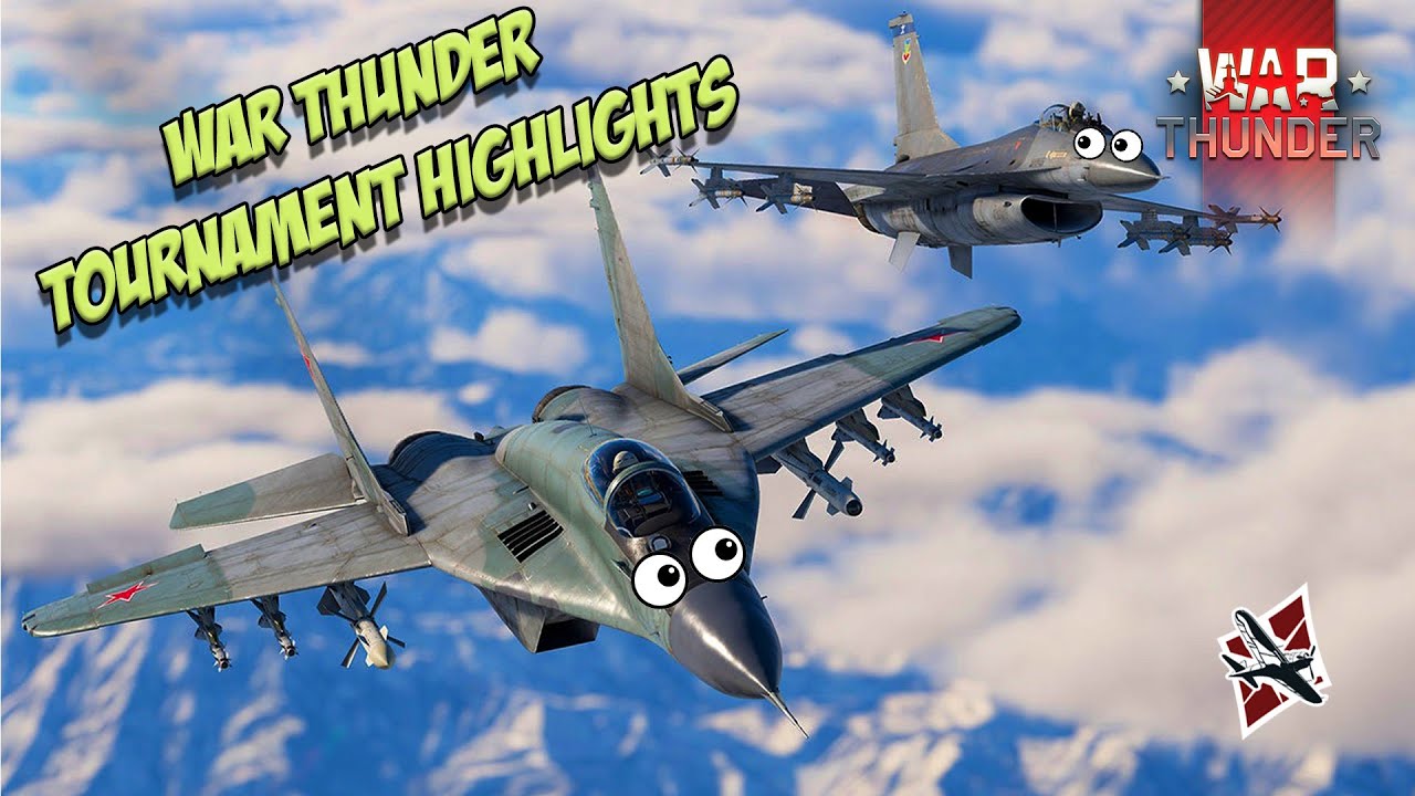 WAR THUNDER TOURNAMENT HIGHLIGHTS! (2v2, 4v4 Gaijin Official)