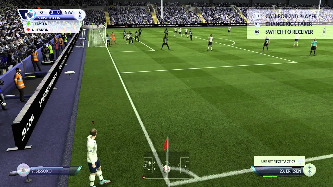 FIFA 15 TOTTENHAM V NEWCASTLE UNITED LEAGUE CUP