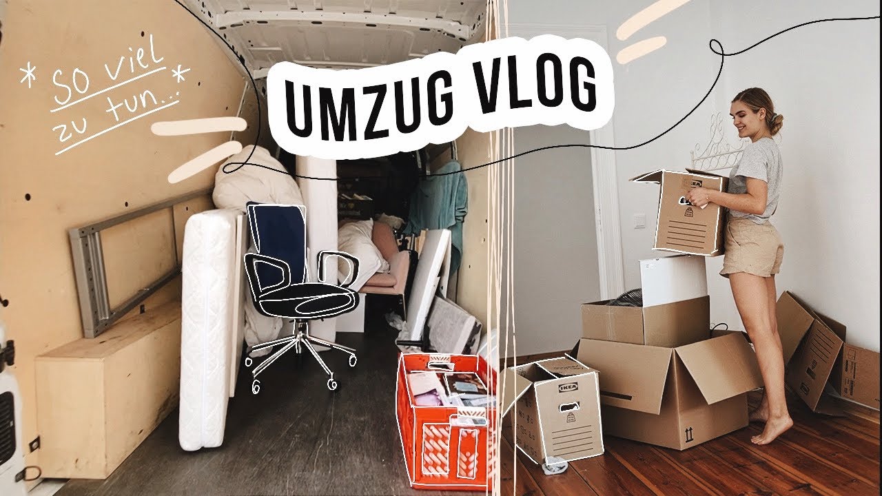 Mein Umzug - Alte Wohnung ausr&auml;umen - Umzug Vlog Teil 1 // I'mJette