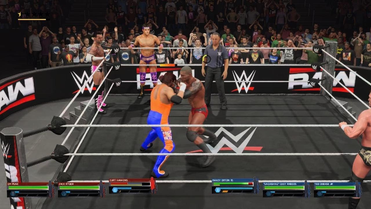 Legacy VS Hawkins, Ryder & CM Punk (WWE2K25 Week Thirty Five Universe Mode)
