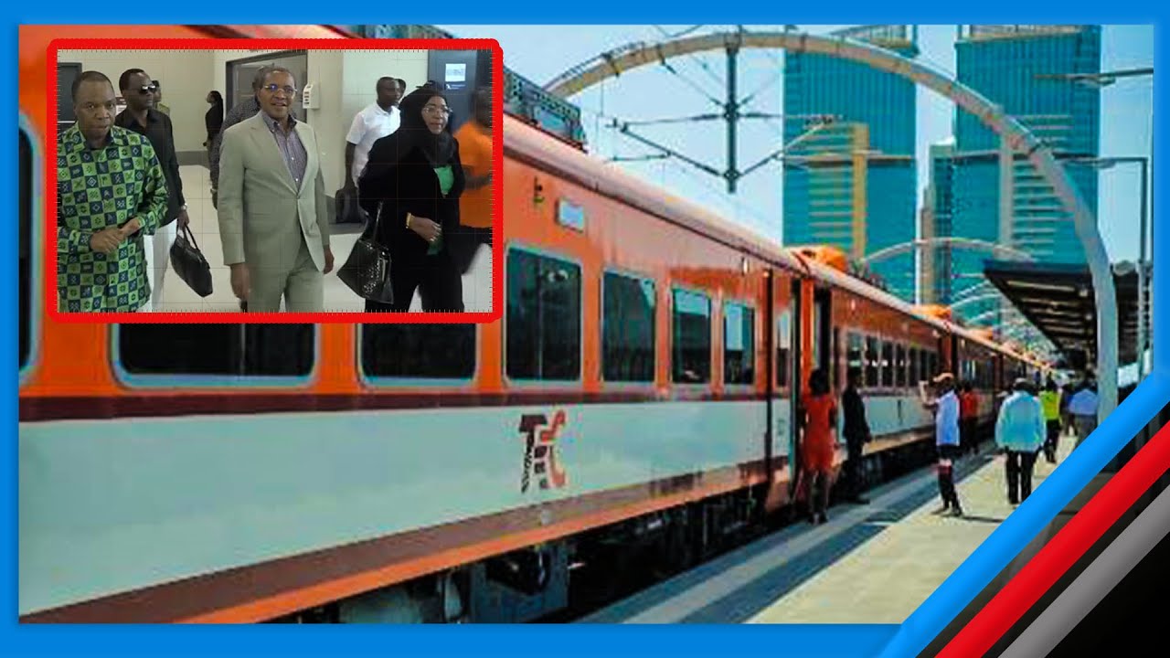 TAZAMA MSTAAFU KIKWETE ALIVYOPANDA SGR KWENDA DODOMA KWENYE MKUTANO MKUU WA CCM