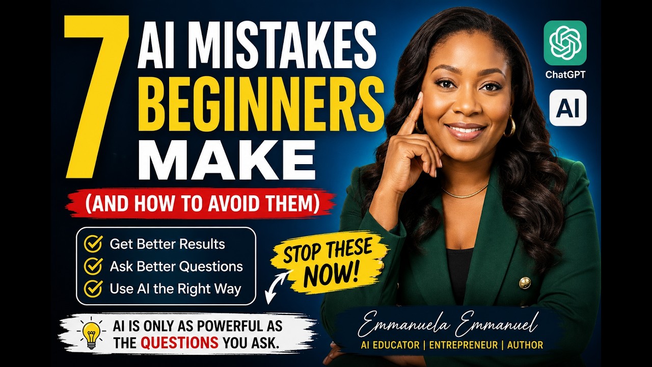 7 AI MISTAKES BEGINNERS MAKE( And how to avoid them)