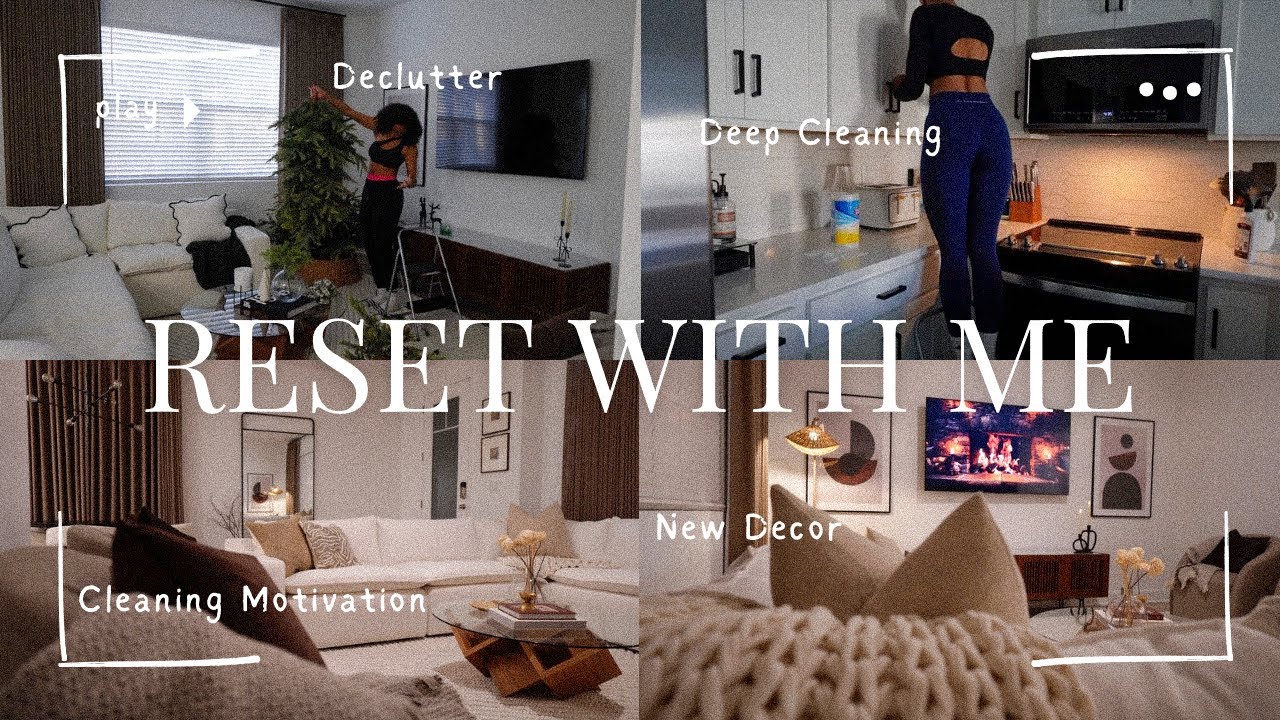 RESET WITH ME: LOTS OF CLEANING, ORGANIZING, PREPARING FOR A GREAT YEAR!