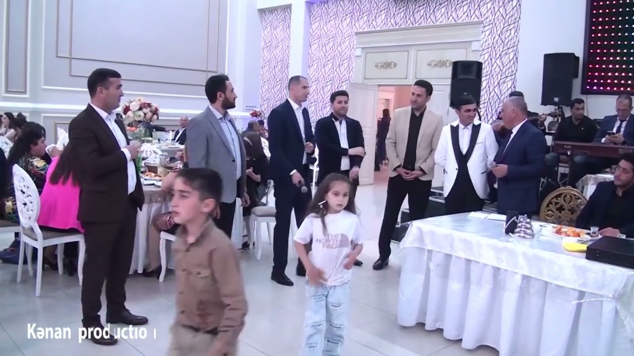 Bərdə şəhəri Ağ saray şadlıq sarayında gözəl bir toy