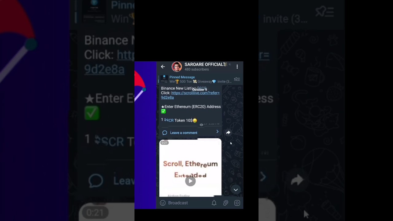 Scroll (SCR) Airdrop Link - Scroll Airdrop | Scroll Airdrop Token Price - SCR  &middot; 1 day ago#scrairdro