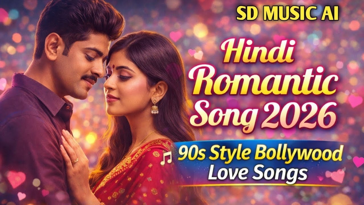 Hindi Romantic Song 2026 | 90s Style Bollywood Love Songs | New Romantic Hits | Tere Naam Se shuru 
