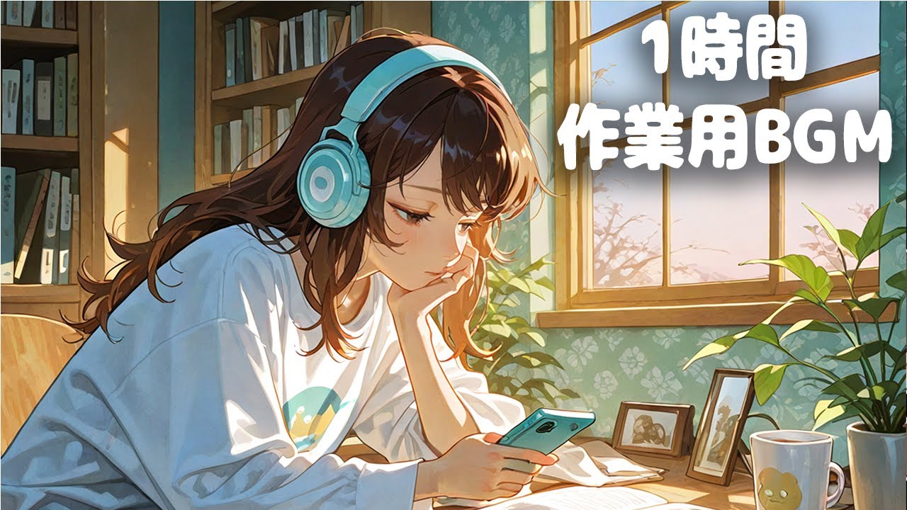 【フリーBGM】誰も起きていない朝の作業用BGM【chill/かわいい/まったり/作業用/配信用】