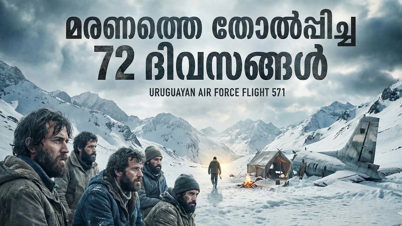 വിമാനം തകർന്നു വീണ് മഞ്ഞുമലയിൽ കുടുങ്ങിയ 72 ദിവസങ്ങൾ | Uruguayan Air Force Flight 571