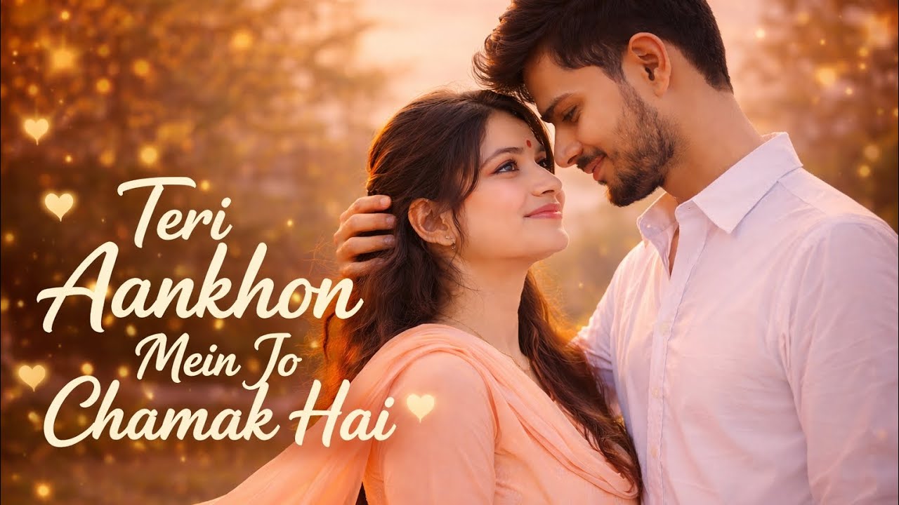 Teri Aankhon Mein Jo Chamak Hai 💖 | New Romantic Love Song 2026 | #viralsong