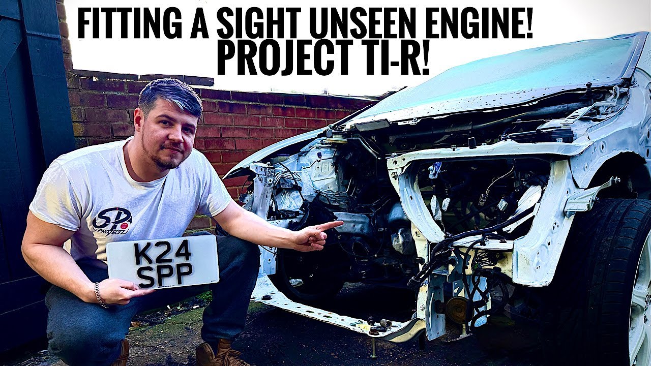 K24 ЗАМЕНА МОЙ TYPE R FN2/FN1 HONDA CIVIC PT.2 - УСТАНОВКА ДВИГАТЕЛЯ SIGHT NEW!