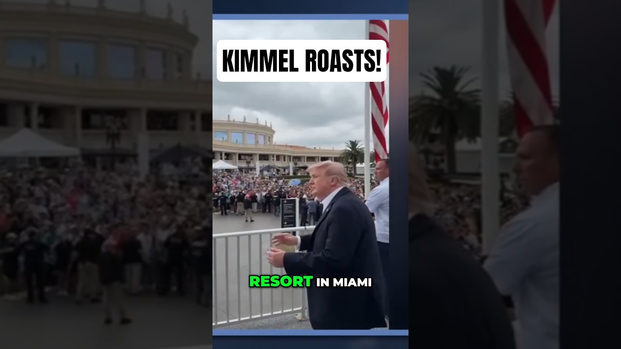 Jimmy Kimmel Roasts Trump's Naps 😂 #donaldtrump #trump #usa #jimmyfallon #jimmy #shorts #funny #fun