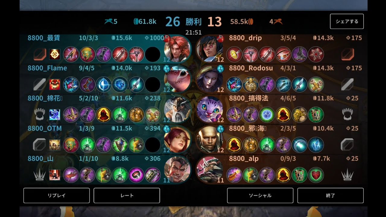 Bot Caine WP 🔴 #Vainglory 5v5 #92