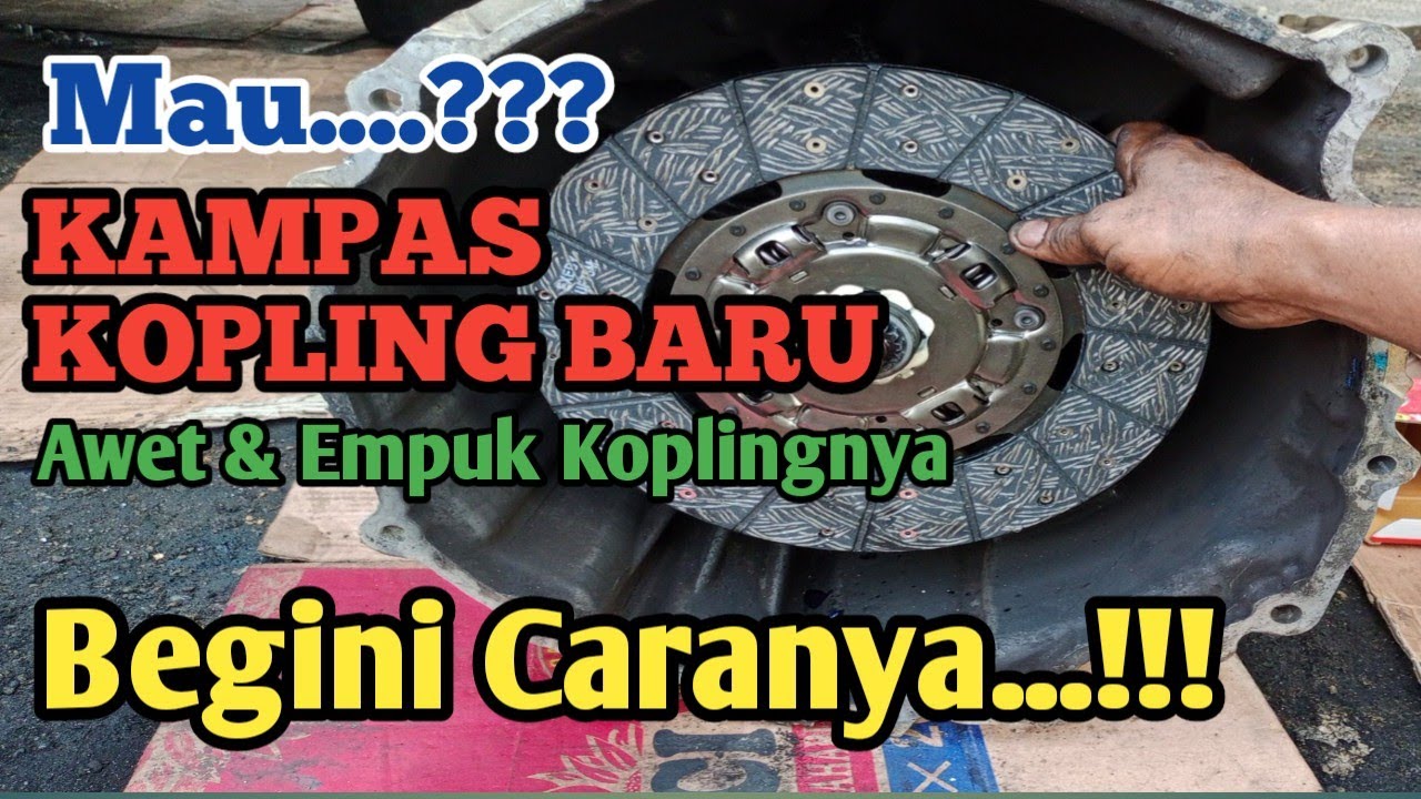 Cara pasang kampas kopling baru canter 125 supaya awet dan empuk koplingnya