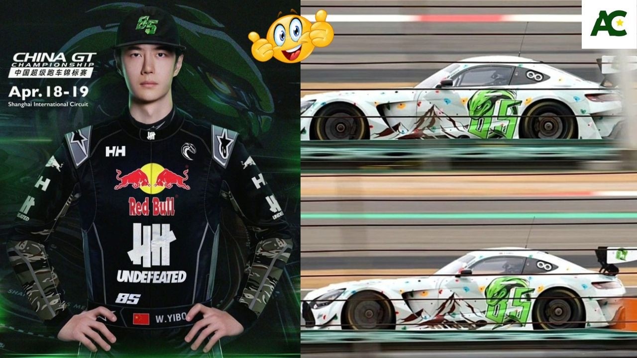 Wow! 🔥 Wang Yibo’s New Racer Look Revealed – No.85 Ready for China GT This April 🏁