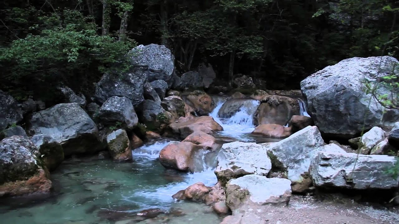 La chute de la Druise (Dr&ocirc;me, France )