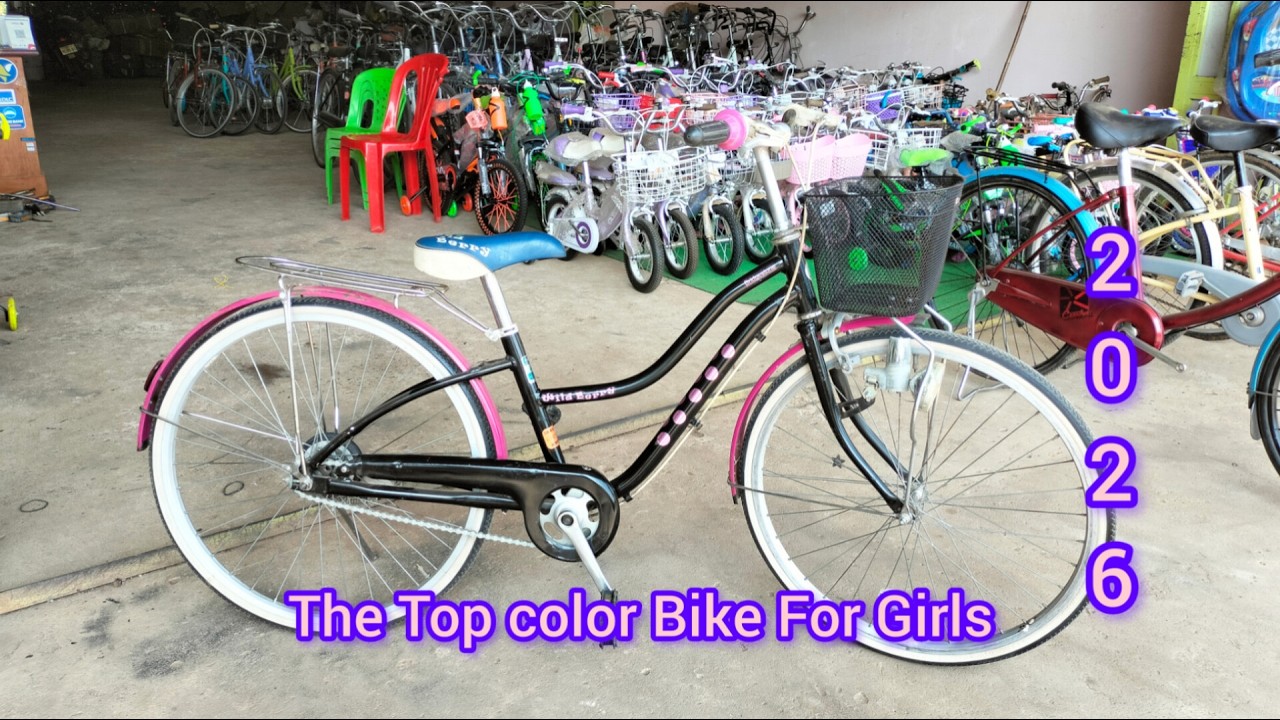 ️⃣ 🔥 2026’s Most Stylish Girls Bike  Black & Pink Beauty  Cute, Classy & Trendy Ride! 🚲💖