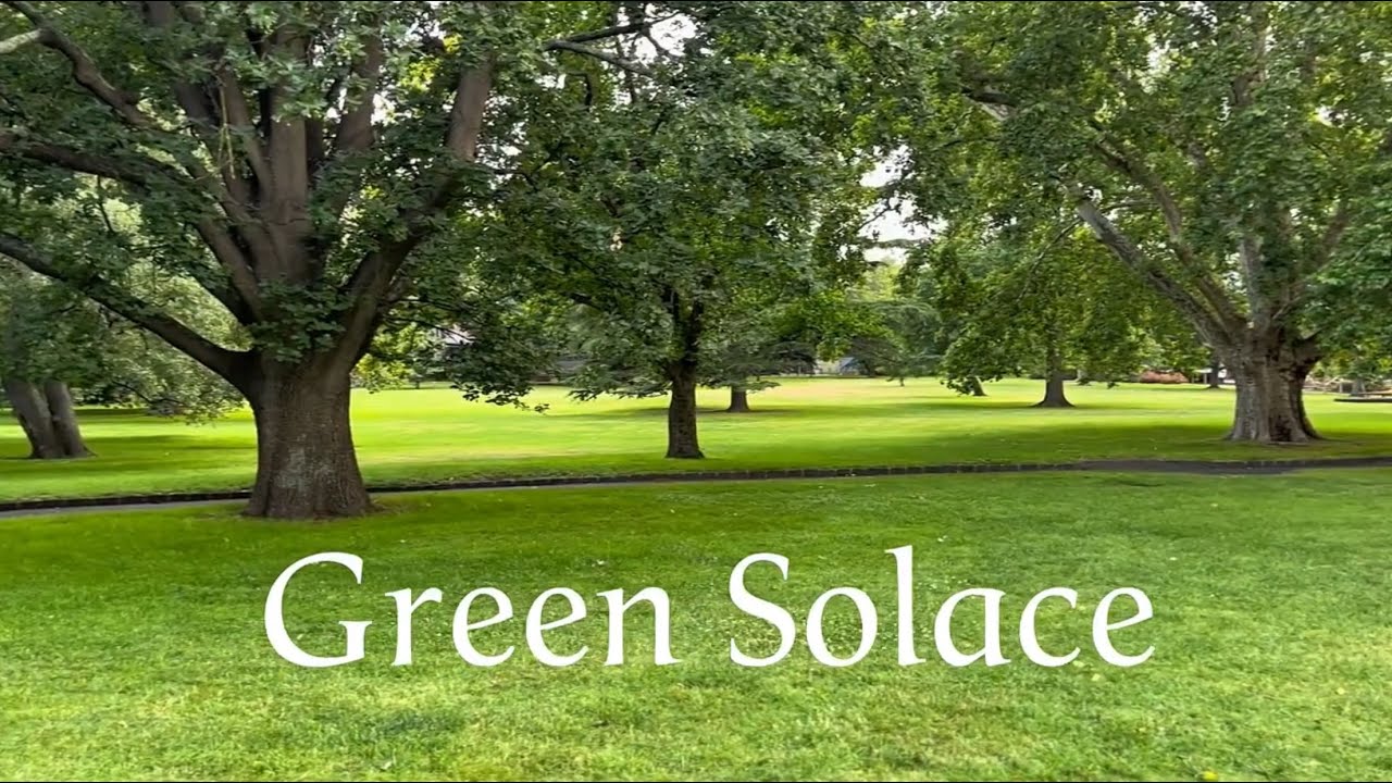 Green Solace -- In gardens: patience, joy