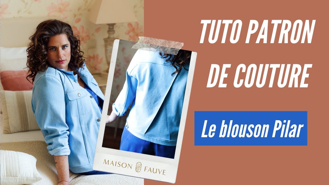 Tuto patron couture 🔥 le blouson Pilar