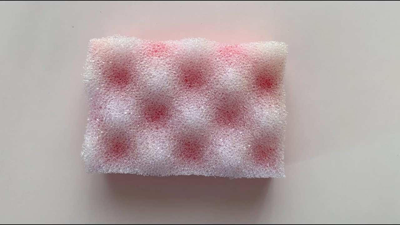 💖 ASMR 💖 Soapy massage sponge ripping