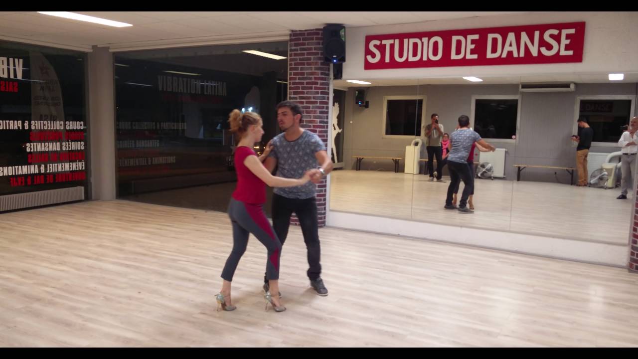Vibration Latina. Advanced Bachata 01.  Chris and Aurélie Vandamme
