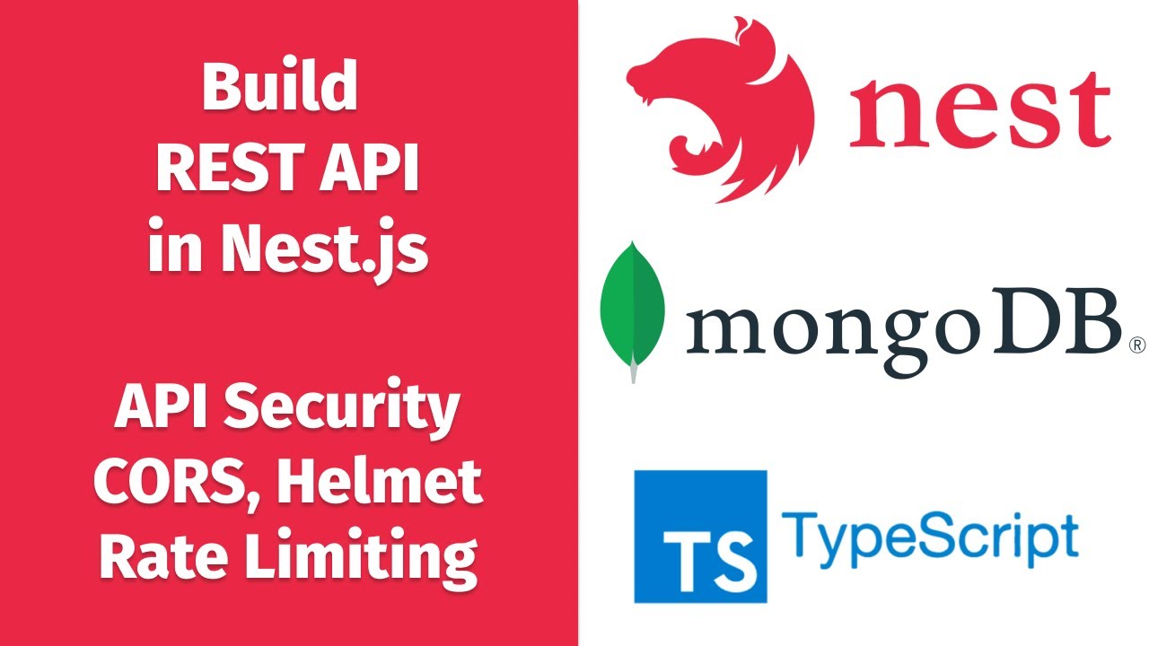 NestJs REST API with MongoDB #8 - API Security, Rate Limiting, Helmet, CORS
